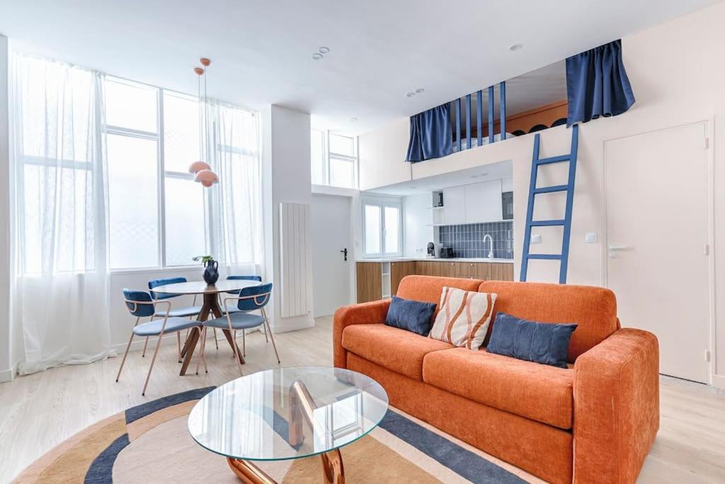 Chapelle Ordener Cosy Mezzanine 4p Apartment