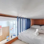 Chapelle Ordener Cosy Apartment Mezzanine 4P